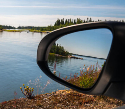 Roadtrip in Kvarken. Photo Lola Akinmade Akerstrom. Kvarken Destinations Contentbank